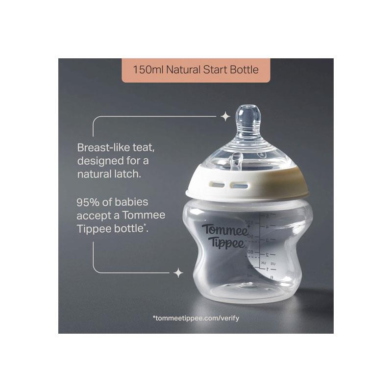 Tommee Tippee Ultra-light StayPut Soother 0-6 Months Lightweight White