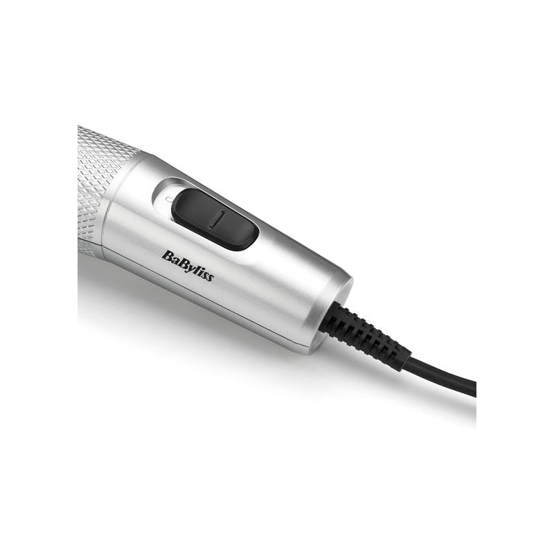 BaByliss For Men The Steel Edition Professional Hair Clipper Set 8 Comb Guides Corded Mains Powered Stainless Steel Blades Silver - Image 8