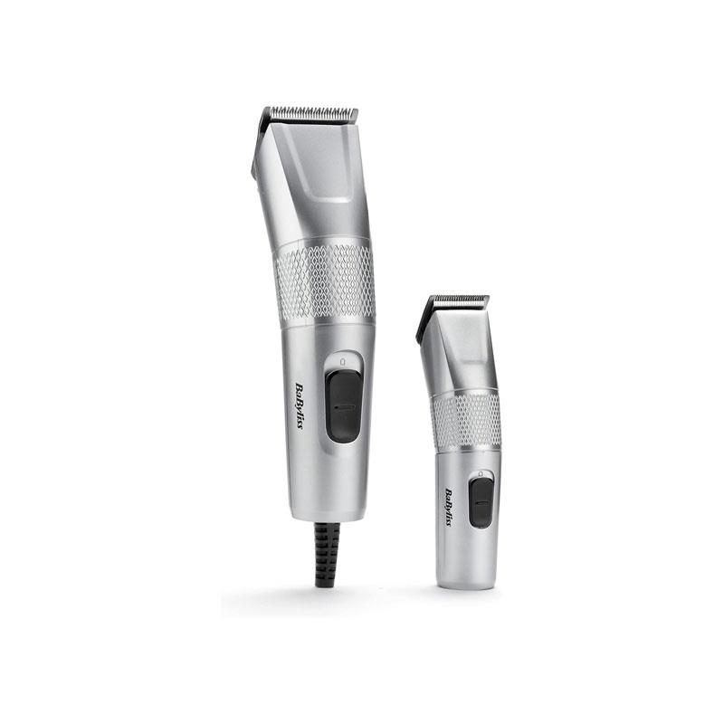 BaByliss For Men The Steel Edition Professional Hair Clipper Set 8 Comb Guides Corded Mains Powered Stainless Steel Blades Silver - Image 10