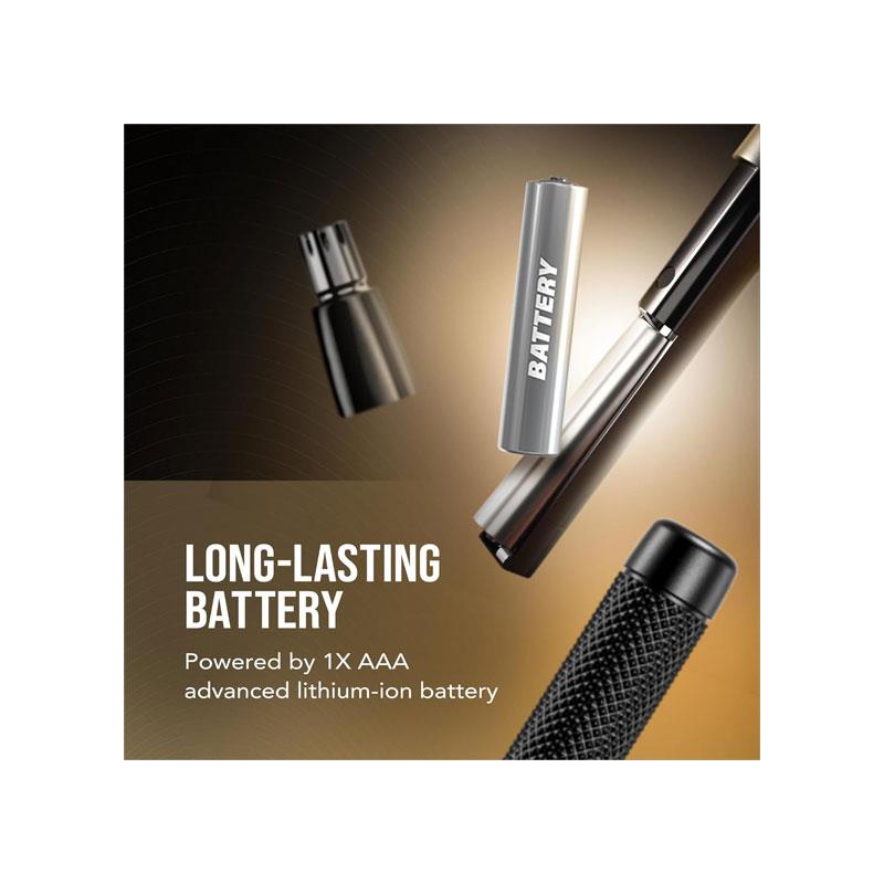 Wahl Manscaper Tactical Detail Trimmer Kit Nose Ear And Eyebrow Grooming Pen Trimmer Men's Facial Hair Removal Black - Image 6