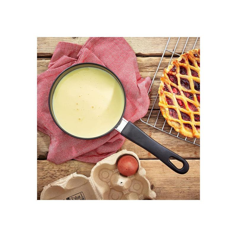 Judge Vista Non-Stick Milk Pan 14cm/900ml Stainless Steel Silver - Image 2
