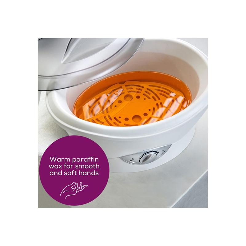 Beurer MP70 Paraffin Wax Bath For Supple And Soft Skin On Your Hands Feet And Elbows 2 x 450g of Scented Paraffin Wax And Plastic Foils White - Image 2