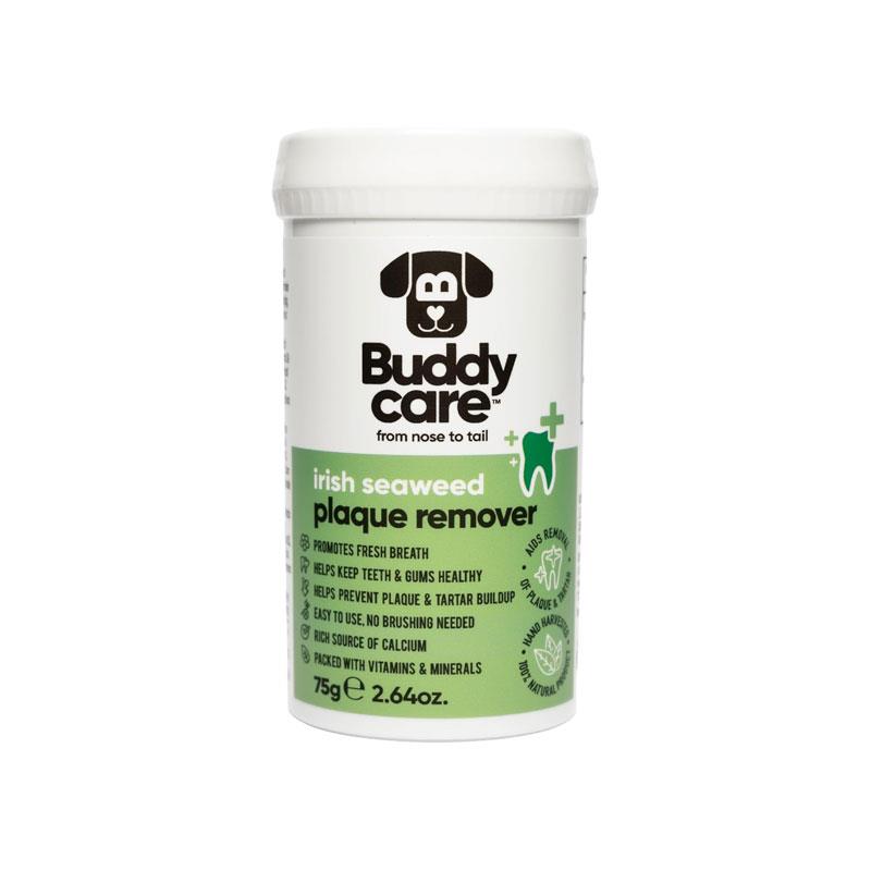 Buddycare Irish Seaweed Plaque Remover for Dogs and Cats 75g Natural Dental Supplement