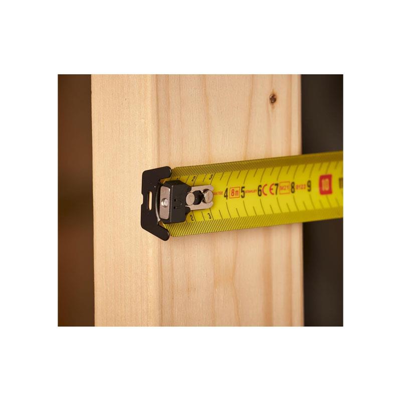 Stanley FatMax Autolock 8m Tape Measure Metric Yellow/Black - Image 8