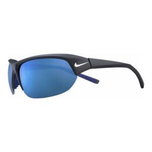 Nike Skylon Ace Performance Glasses Black/Grey/Blue Mirror