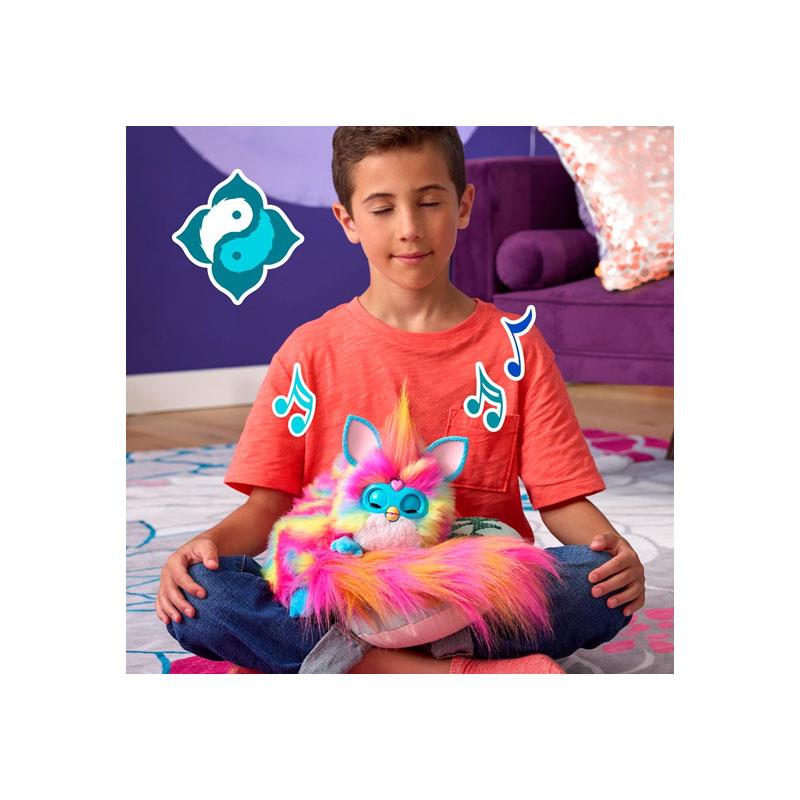 Furby DJ Furby Rainbow Interactive Plush Toy Music Lights & Games 5 Modes 1000+ Play Combos Speaks English & Furbish Toys - Image 4