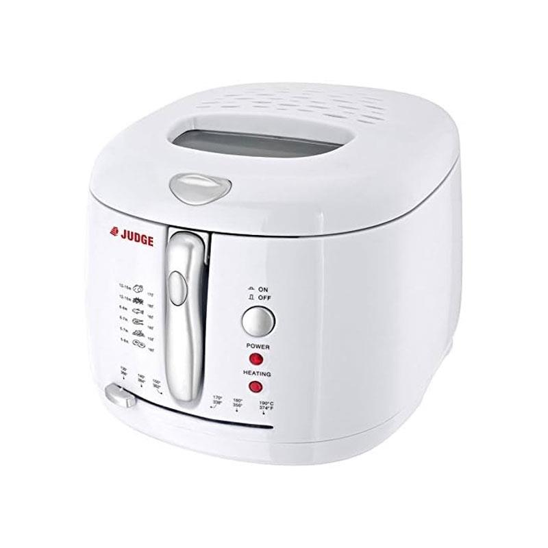Judge Deep Fryer 1500W 2.25 Litre Adjustable Thermostat White
