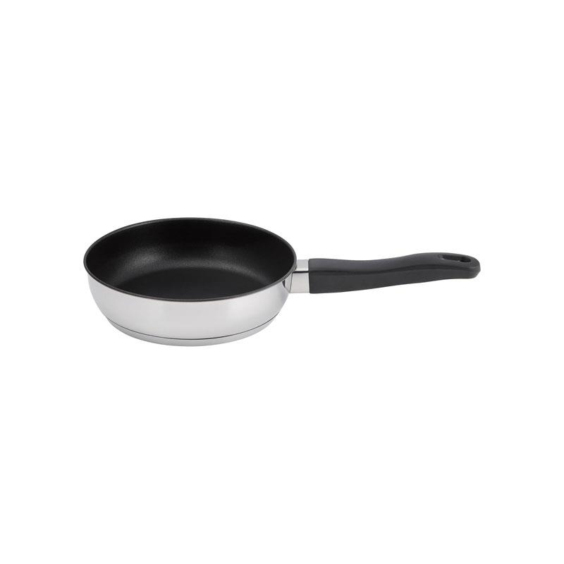 Judge Vista Frying Pan 20cm Non-Stick Stainless Steel Induction Ready Silver