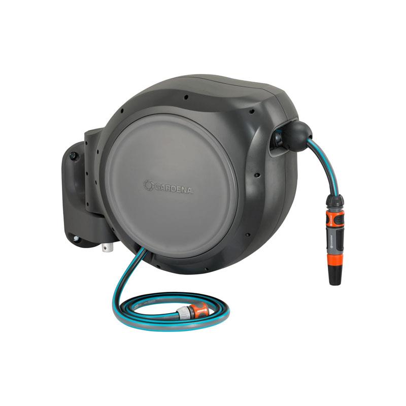 Gardena Wall-Mounted Hose Box RollUp 30 30m Automatic Hose Reel Multicolour