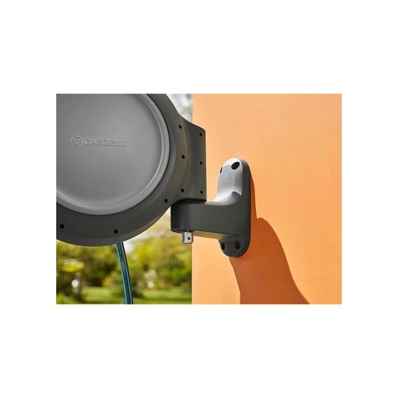Gardena Wall-Mounted Hose Box Roll Up 30 Hose Reel Automatic Multicolour - Image 7