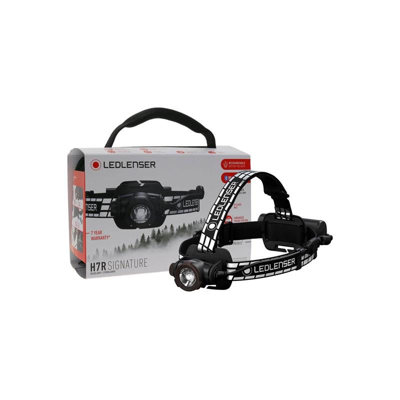 Ledlenser H7R Signature Rechargeable Outdoor LED Head Torch Super Bright 1200 Lumens Headlamp 260 Meter Focus 65 Hours Running Time Black 11 Ledlenser H7R Signature Rechargeable Outdoor LED Head Torch Super Bright 1200 Lumens Headlamp 260 Meter Focus 65 Hours Running Time Black - Image 11