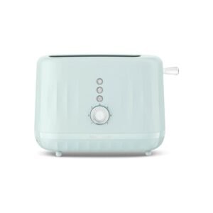 Kenwood Ripple 2 Slice Toaster With 7 Browning Settings Reheat Defrost Cancel Functions Pull Crumb Tray 850W Eggshell Blue