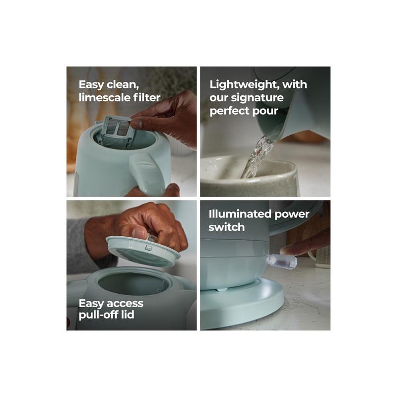 Kenwood Ripple Electric Jug Kettle 3000W 1.5 Litres Eggshell Blue 7 Kenwood Ripple Electric Jug Kettle 3000W 1.5 Litres Eggshell Blue - Image 7