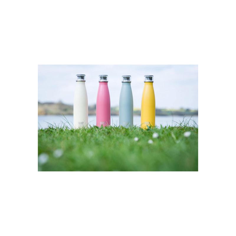 Built Double Walled Stainless Steel Water Bottle 500ml Vanilla 3 Built Double Walled Stainless Steel Water Bottle 500ml Vanilla - Image 3