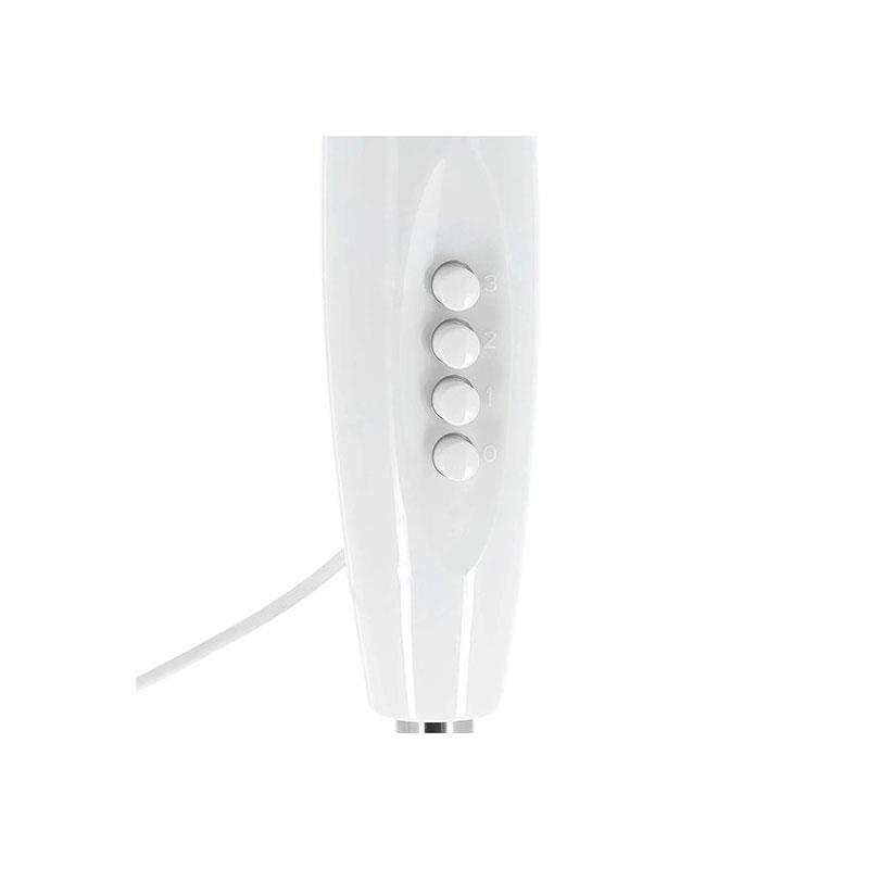 Powersonic 16 Inch Pedestal Fan With 3 Speed Settings Oscillation Adjustable Height 45W White 5 Powersonic 16 Inch Pedestal Fan With 3 Speed Settings Oscillation Adjustable Height 45W White - Image 5