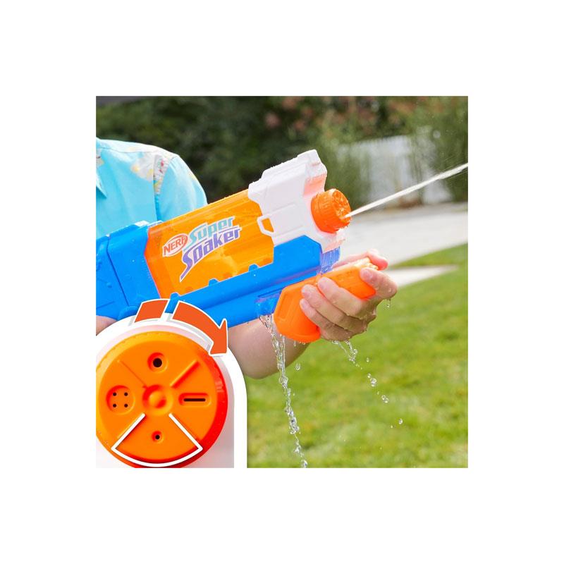 Nerf Super Soaker Flip Fill Water Blaster Garden Games Toys 887ml Multicolour - Image 8