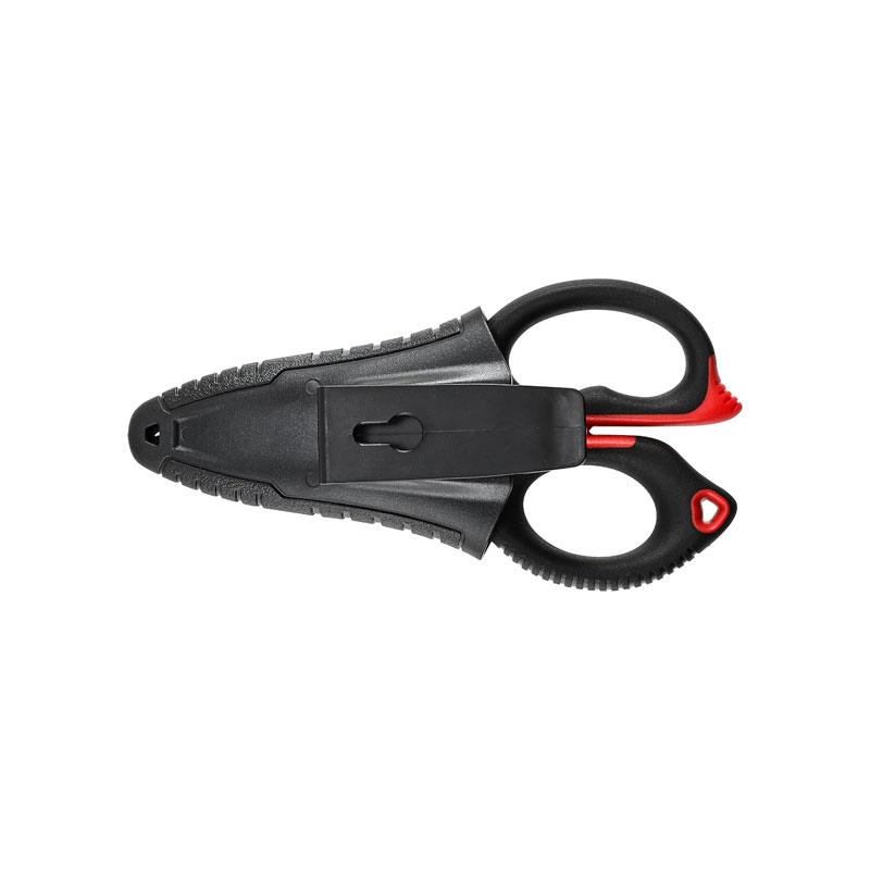Sealey Premier Heavy-Duty Electrician's Shears 160mm Red/Black - Image 4
