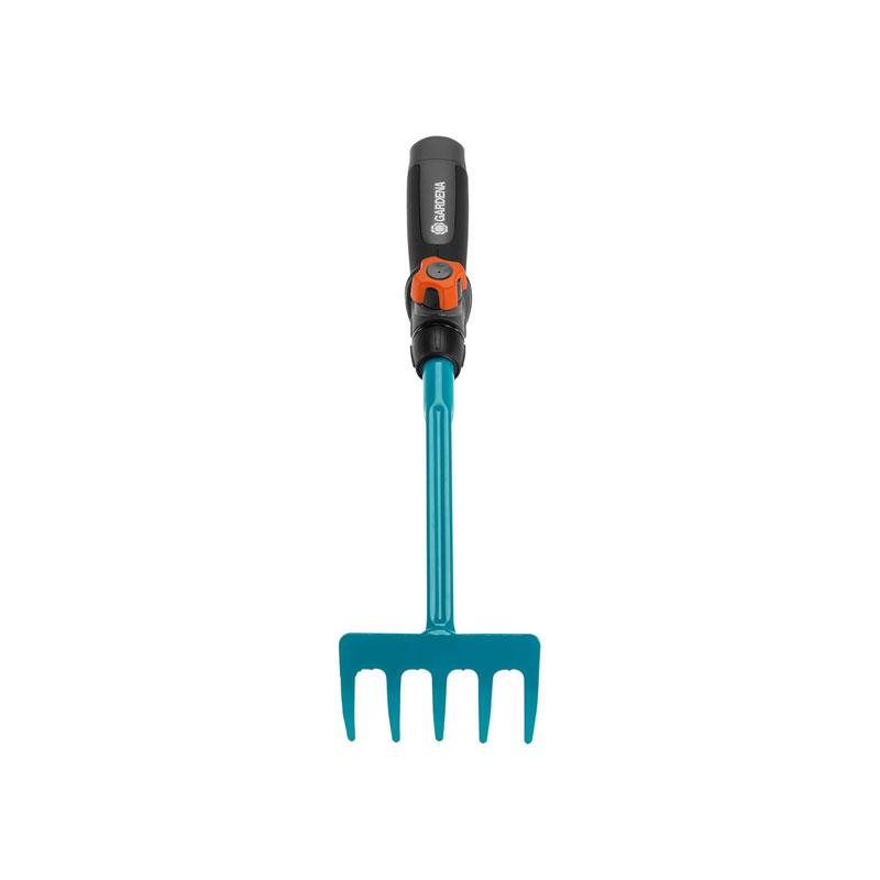 Gardena Combisystem Flower Rake 5 Prongs Width 8.5cm Multicolour - Image 3