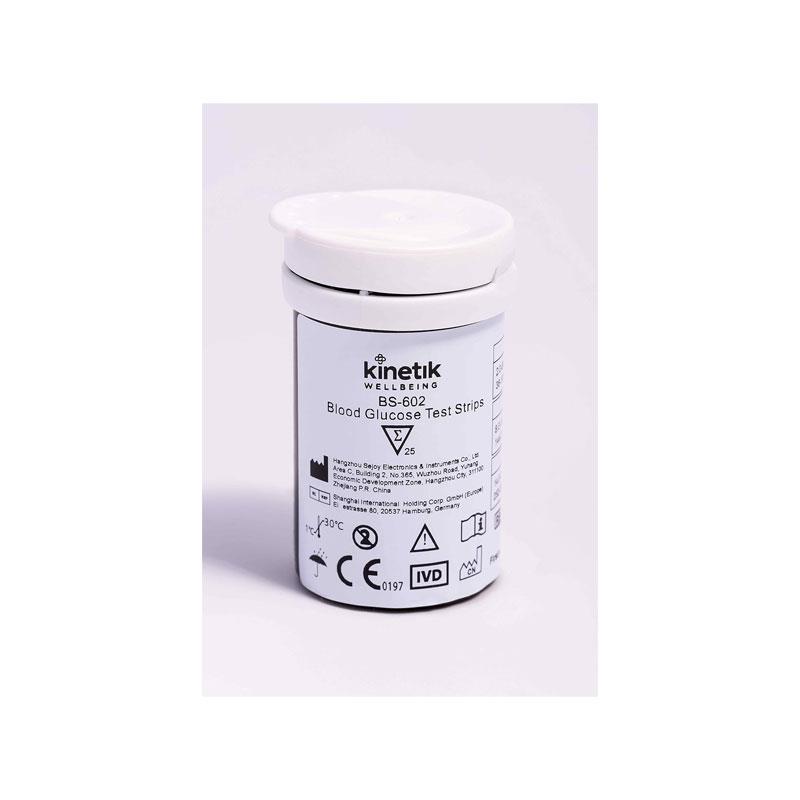 Kinetik Wellbeing Blood Glucose Test Strips Diabetic Glucose Strips For Blood Sugar Level Monitors And Diabetes Management Pack of 50 - Image 4