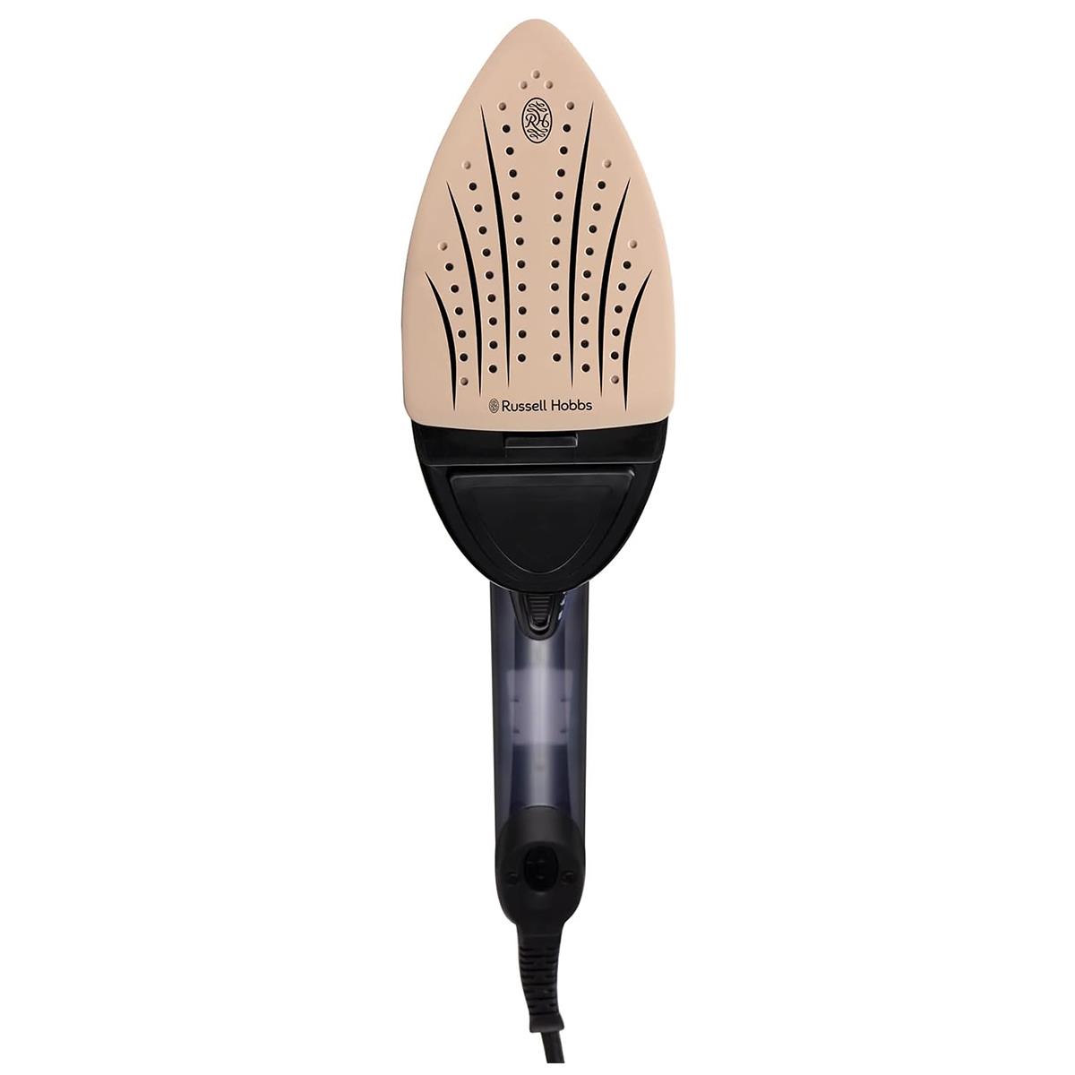 Russell Hobbs Steam Genie 2in1 Handheld Clothes Steamer Iron 1700W Ceramic Soleplate 150ml Blue/Rose Gold - Image 3