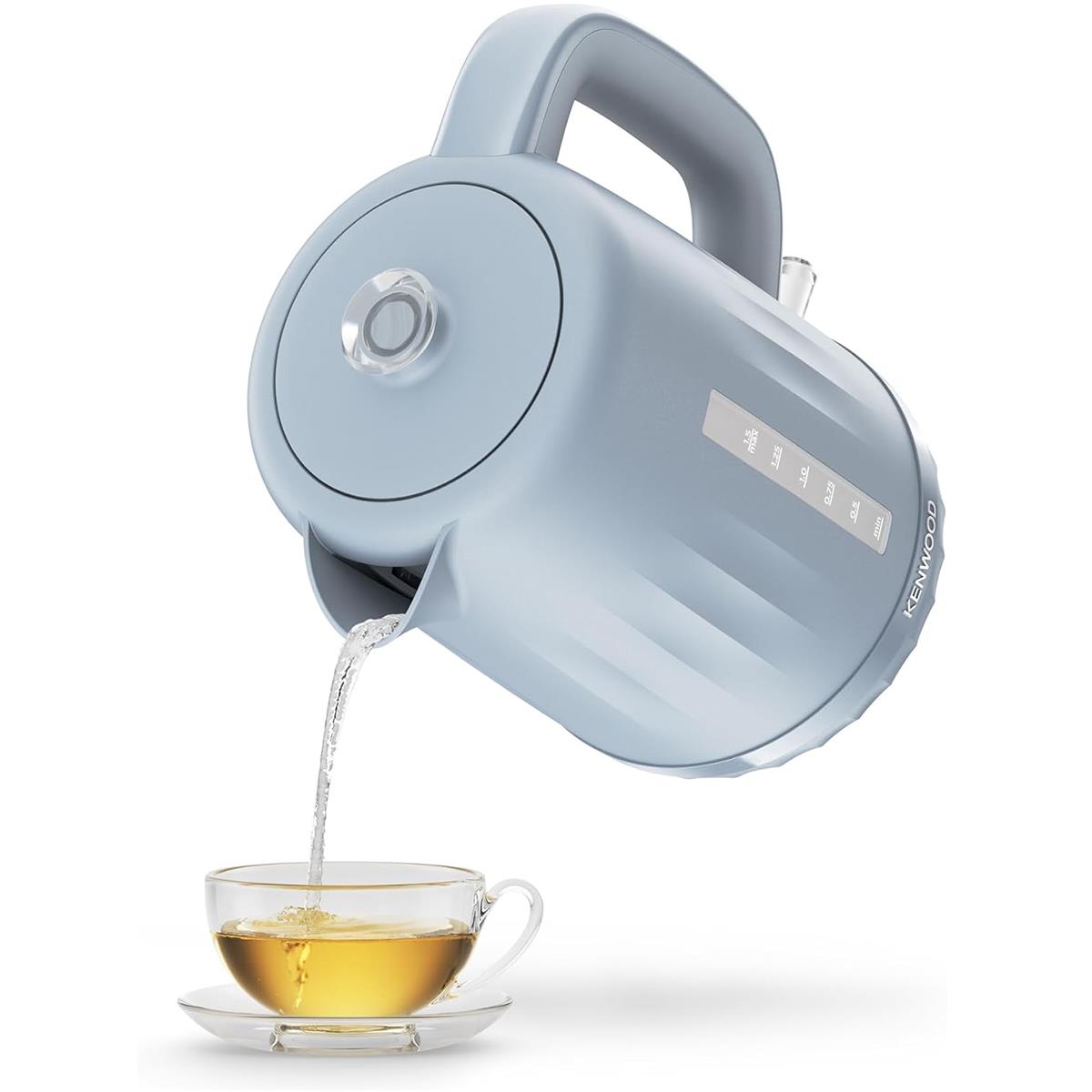 Kenwood Ripple Electric Jug Kettle 1.5 Litre 3000W Cordless 360° Swivel Base Removable Filter Storm Blue - Image 3