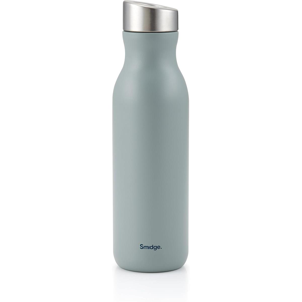 Smidge Stainless Steel Insulated Water Bottle 500ml Double Wall Vacuum Flask BPA-Free Leakproof Spring Dew - Image 3