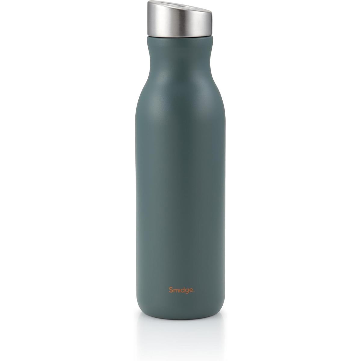Smidge Stainless Steel Insulated Water Bottle 500ml Double Wall Vacuum Flask BPA-Free Leakproof Storm - Image 3