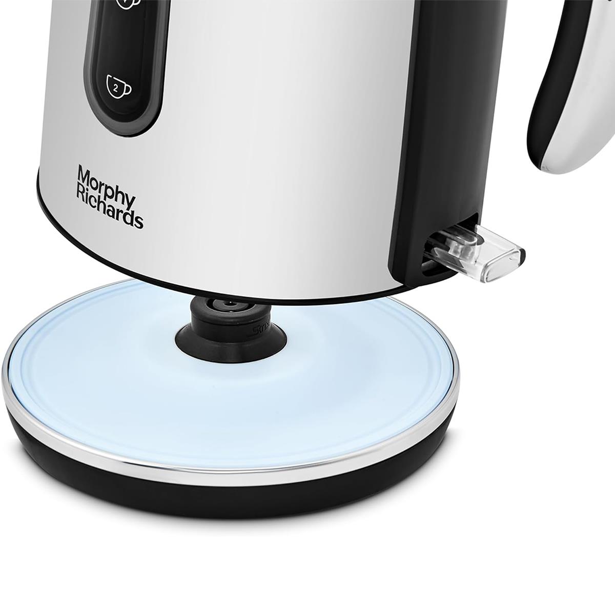 Morphy Richards Motive Jug Kettle 1.7 Litre 3000W Rapid Boil Stainless Steel Chalk With 360° Base And Anti-Scale Filter - Image 7