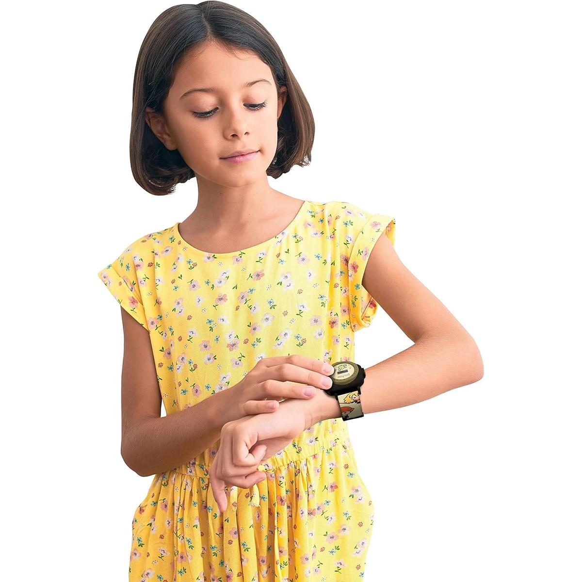Lexibook Harry Potter Digital Projection Watch Kids Silicone Strap With 20 Image Projector Black And Gold - Image 6