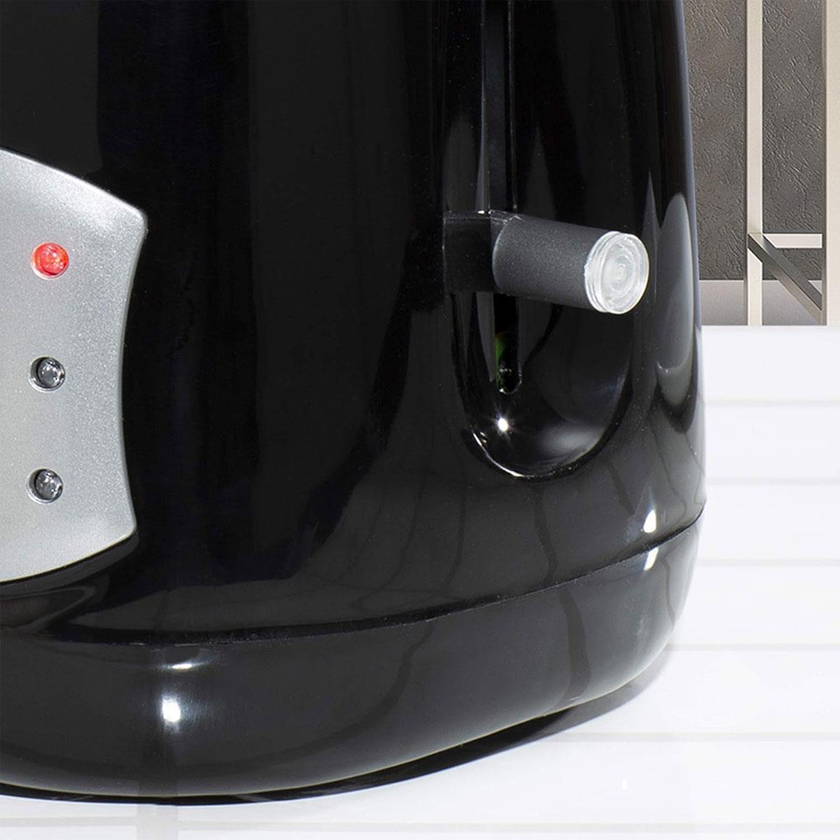 Daewoo Balmoral 2 Slice Toaster Electronic Timer Dial with 6 Browning Settings Defrost Reheat & Cancel Black - Image 4