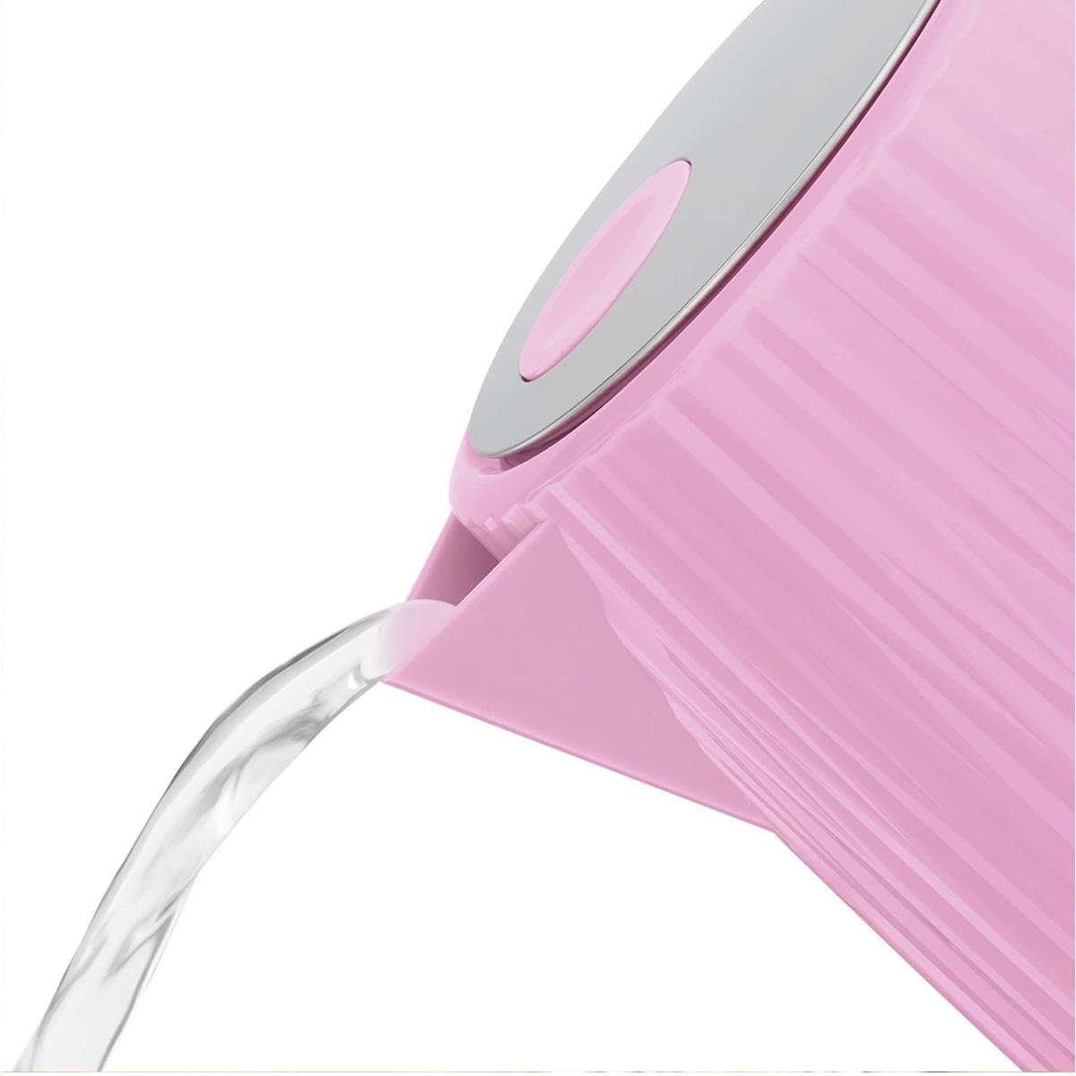 Russell Hobbs Eden Electric Kettle 1.7L 3000W Raspberry With Perfect Pour Spout, Washable Filter And 360° Base - Image 2