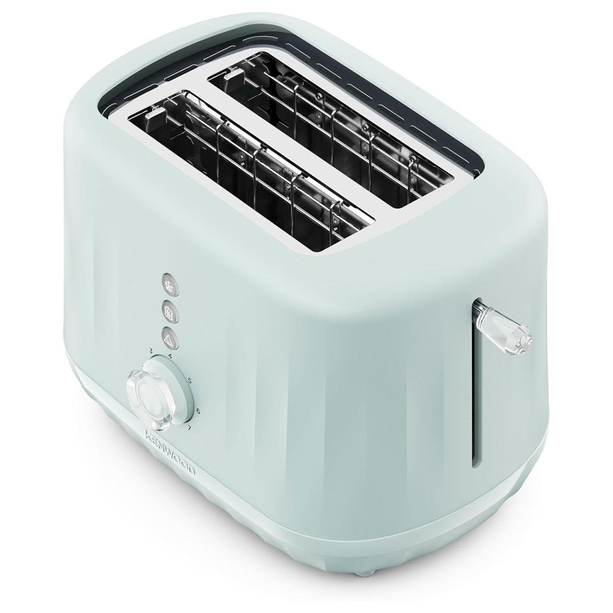 Kenwood Ripple 2 Slice Toaster 850W Eggshell Blue with 7 Browning Levels Defrost Reheat & Cancel Functions - Image 4