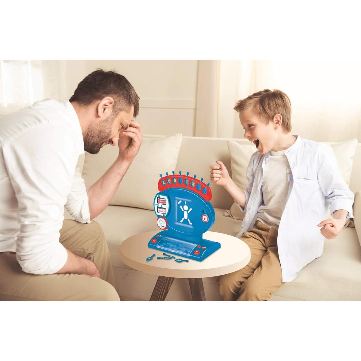 Lexibook Electronic Hangman Game For Kids, Spelling And Vocabulary Board Game With Light And Sound Effects, Blue/Red - Image 2