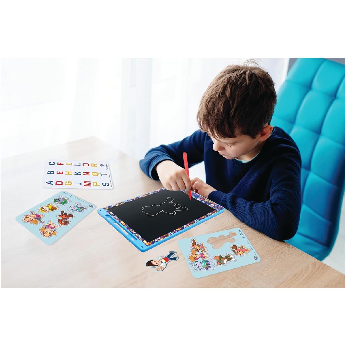 LEXIBOOK Paw Patrol Magic Slate Electronic Drawing Tablet With Stylus And 6 Learning Stencils - Image 2