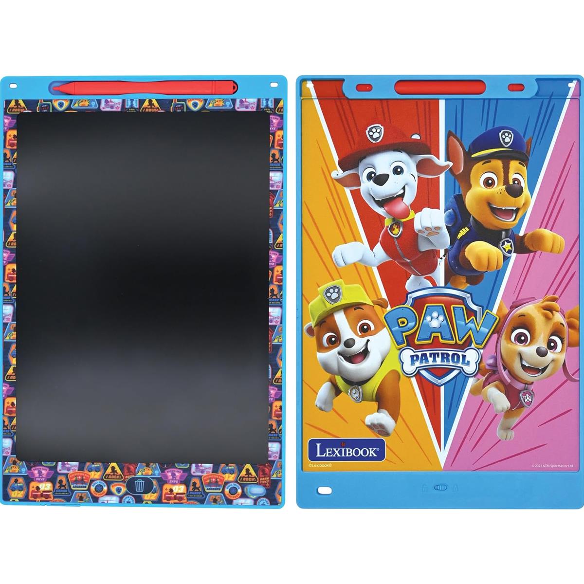LEXIBOOK Paw Patrol Magic Slate Electronic Drawing Tablet With Stylus And 6 Learning Stencils - Image 6