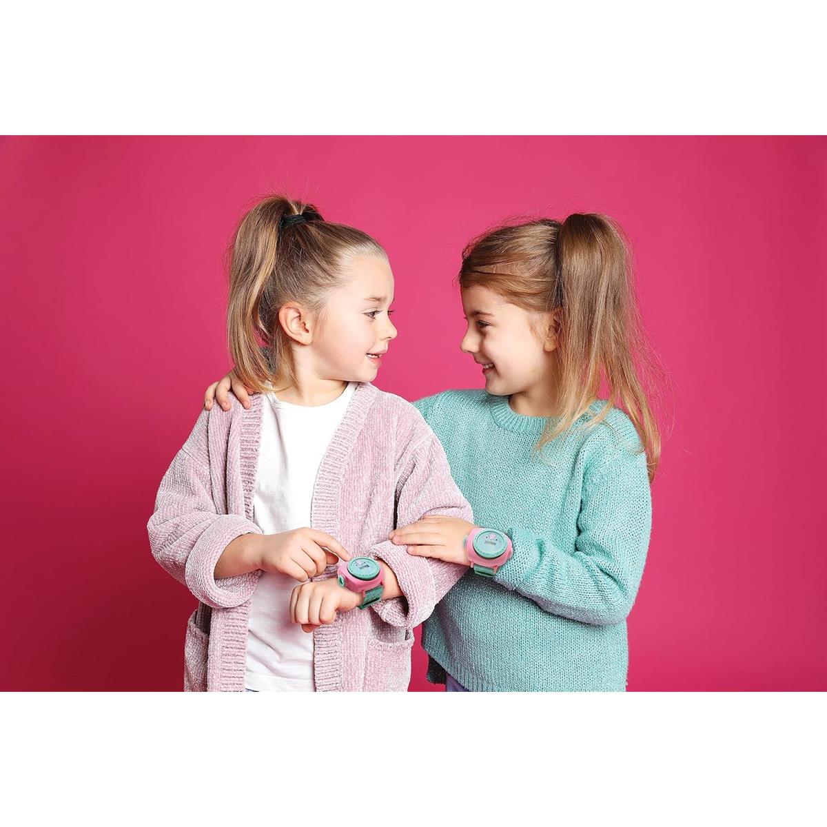 LEXIBOOK Unicorn Projection Watch Digital Kids Watch With 20 Image Projector Pink Adjustable Strap - Image 5