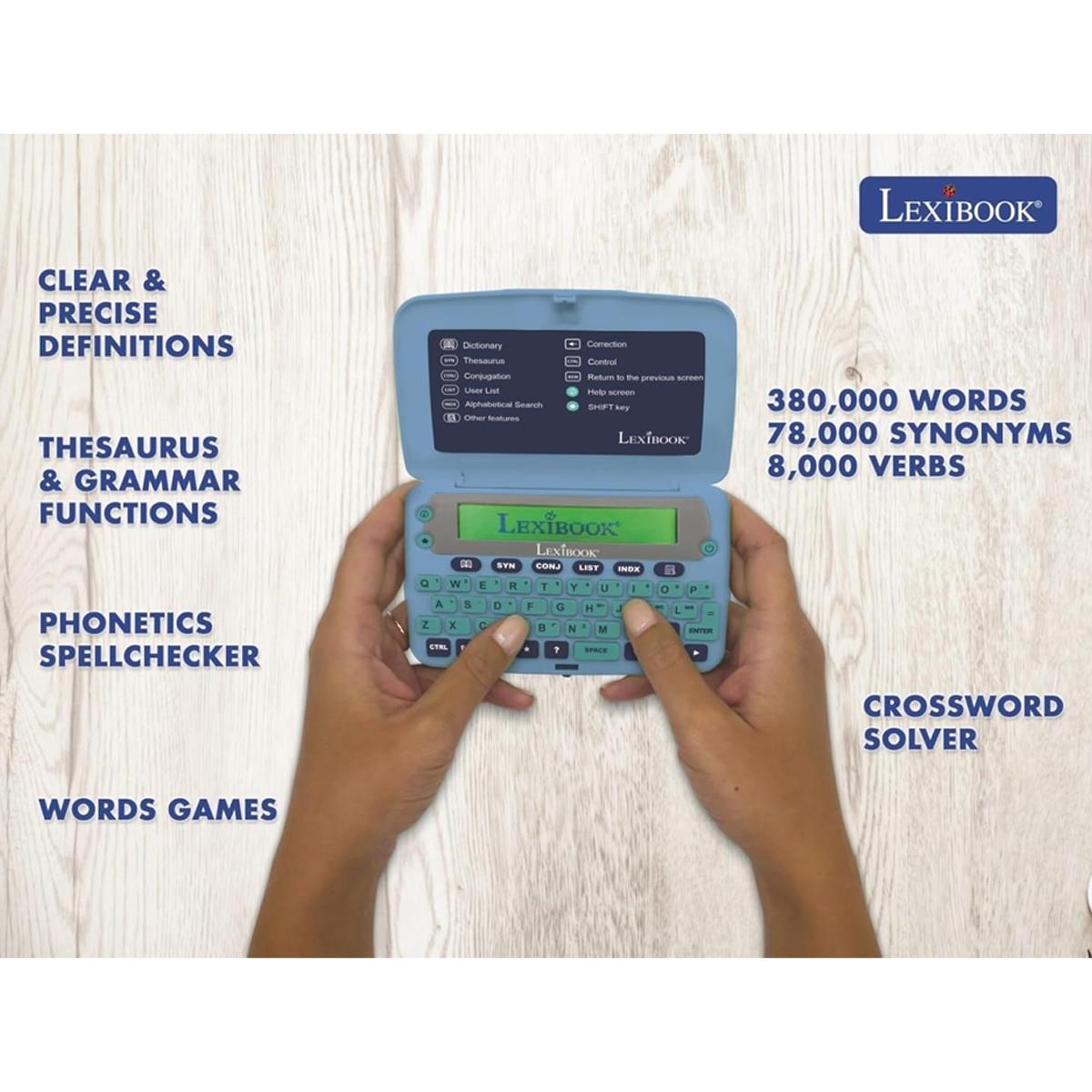 LEXIBOOK The English Dictionary Electronic Dictionary With Thesaurus Spellchecker 380,000 Words - Image 3