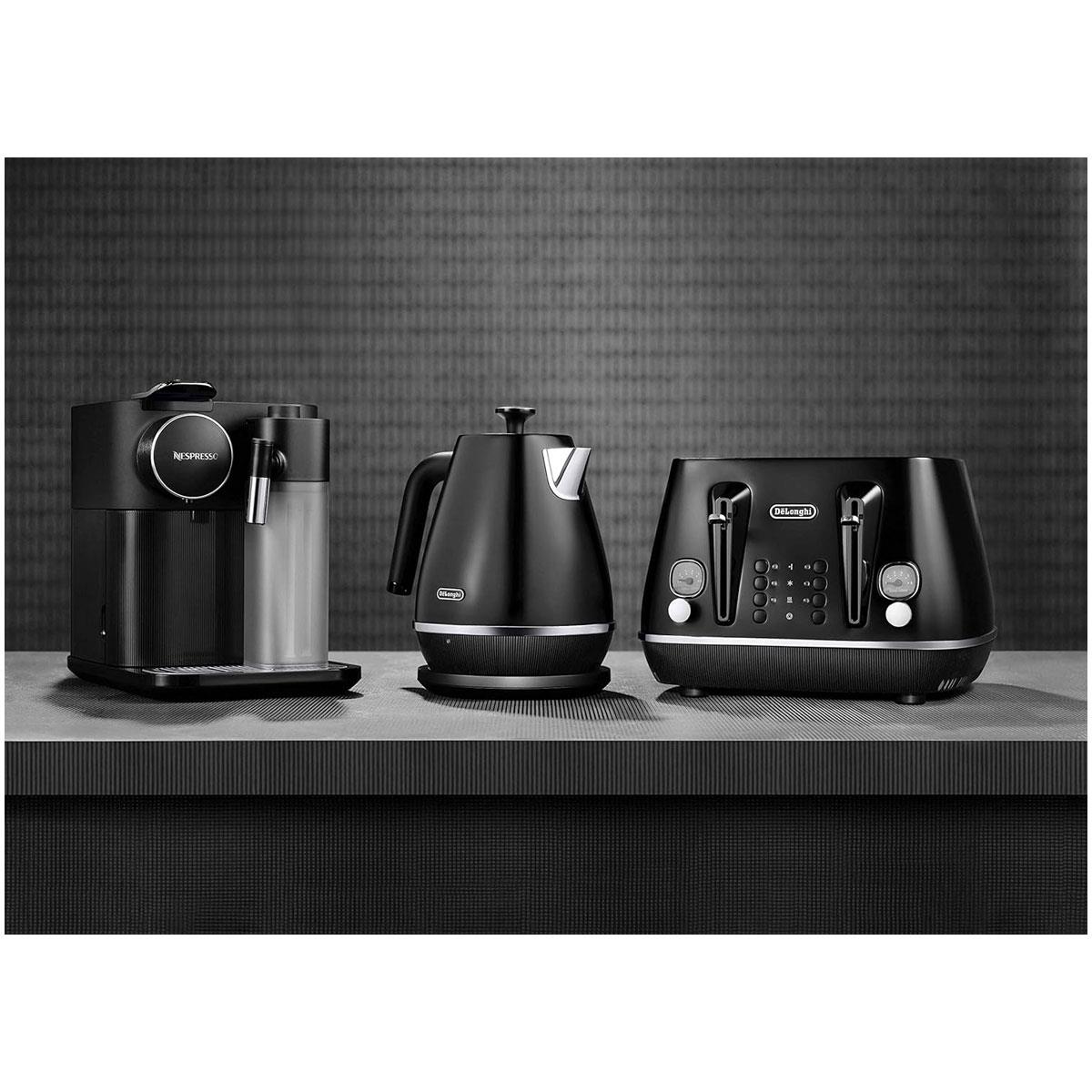 Delonghi Distinta X 4 Slice Toaster 1800W Black Stainless Steel with 6 Browning Levels & Bagel - Image 7