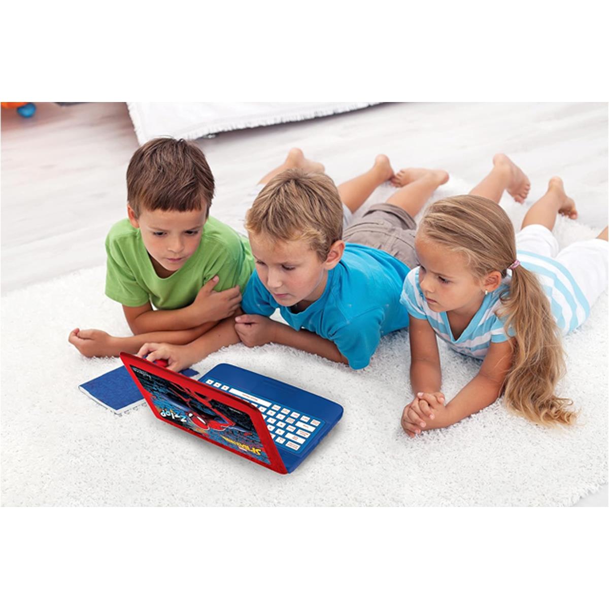 LEXIBOOK Spider-Man Educational Laptop Bilingual Spanish English Learning Computer With 124 Activities - Image 6