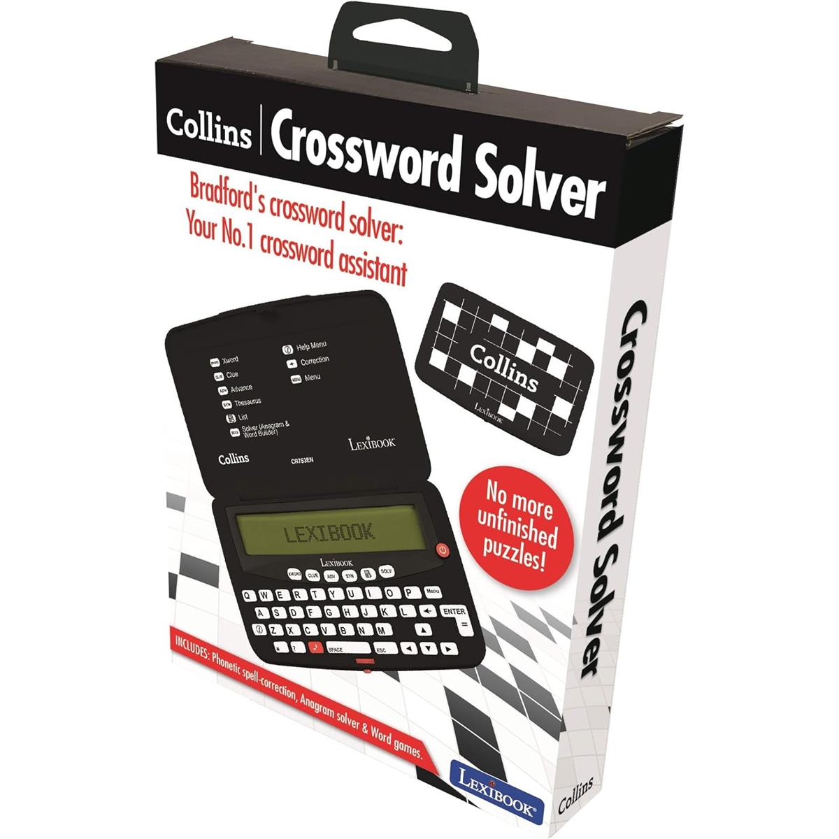LEXIBOOK Collins Crossword Solver Electronic Crossword Dictionary With Anagram Solver And Spell Correction - Image 5