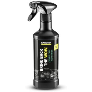 Karcher RM 652 Cockpit Care Semi Matt Car Interior Cleaner And Dashboard Protectant Spray Satin Finish 500ml Bottle