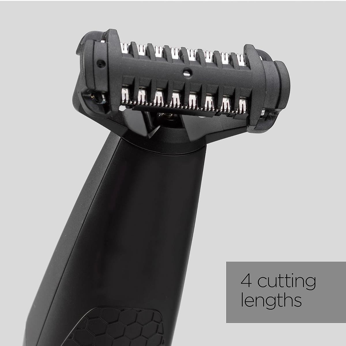 BaByliss Triple S Stubble, Shadow And Shave Beard Trimmer Lithium Cordless Stainless Steel Blade Black - Image 9