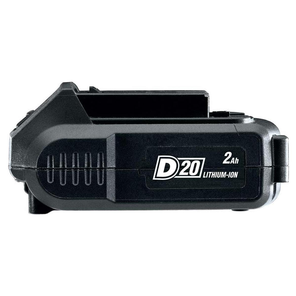 Draper D20 20V Brushless 1/2 Inch Mid-Torque Impact Wrench Kit 250Nm With 2 x 2.0Ah Batteries And Charger Blue/Black - Image 3