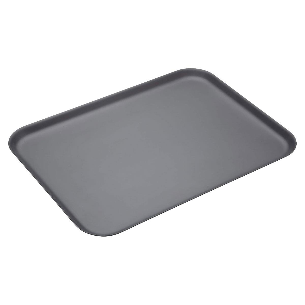 MasterClass Hard Anodised Aluminium Baking Tray Grey Oven Tin with Teflon Non Stick Coating