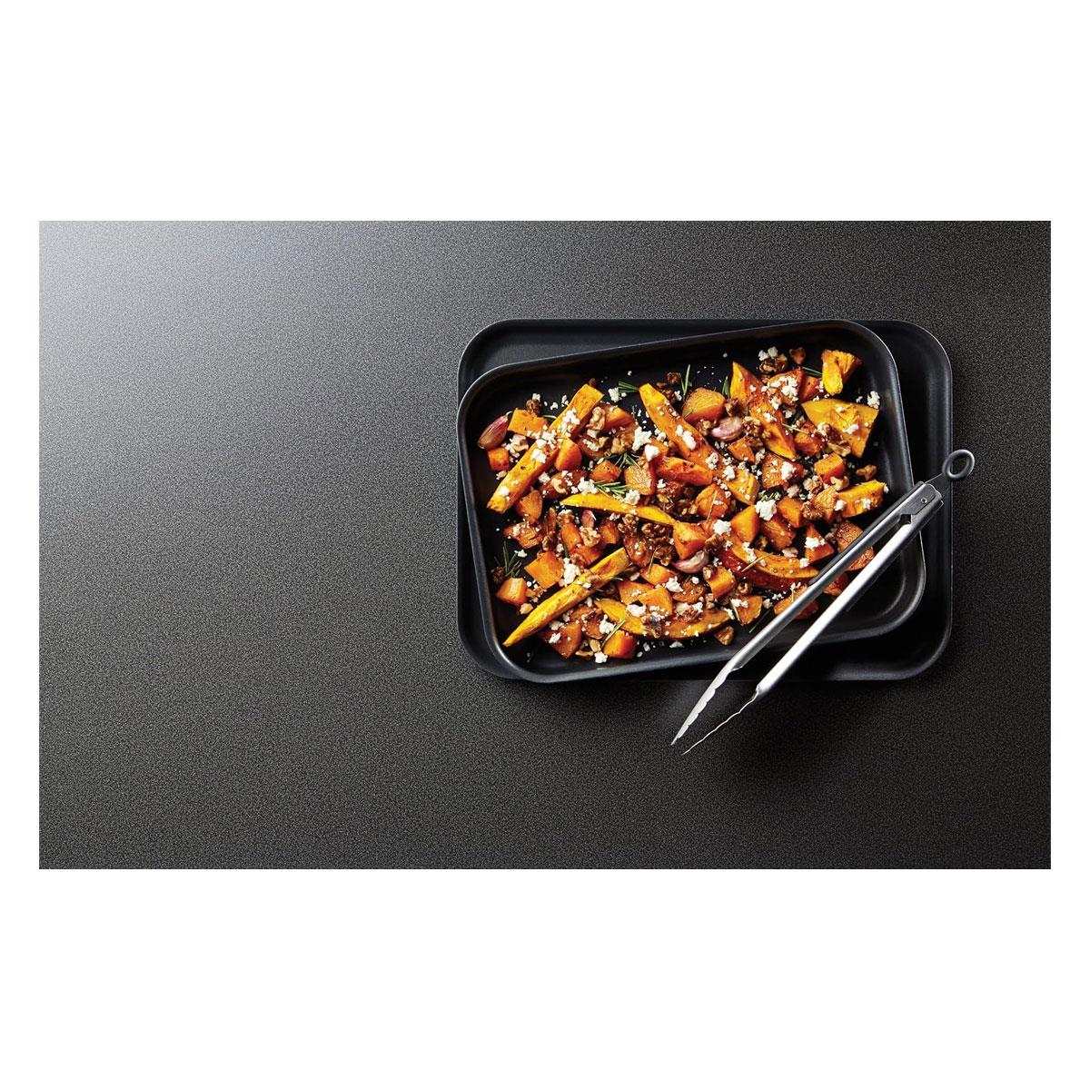 MasterClass Hard Anodised Aluminium Baking Tray Grey Oven Tin with Teflon Non Stick Coating - Image 2