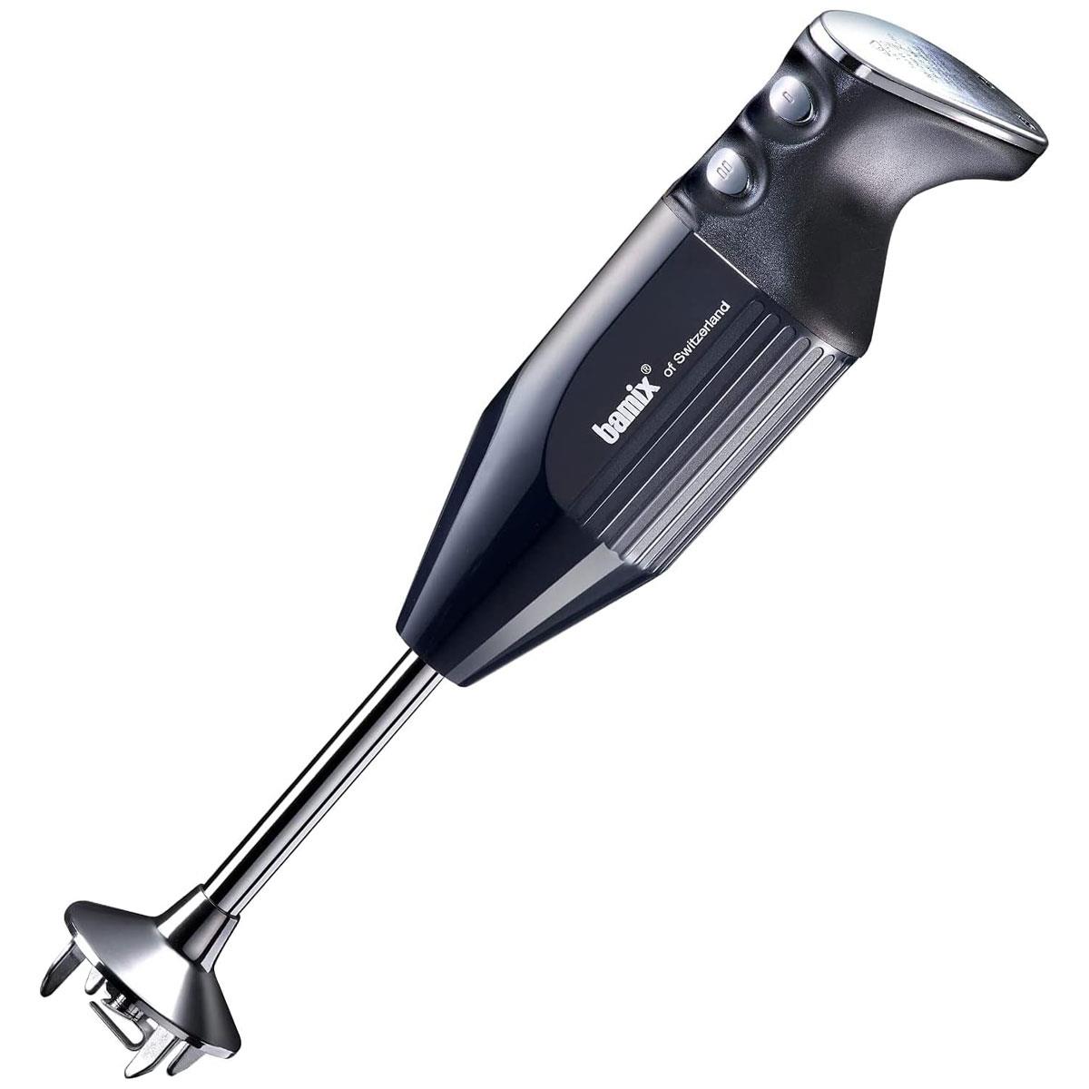 Bamix PRIME M250 Stick Blender Set 250W Black with Stainless Steel Blade Whisk Beater and 2 Speed Control - Image 3