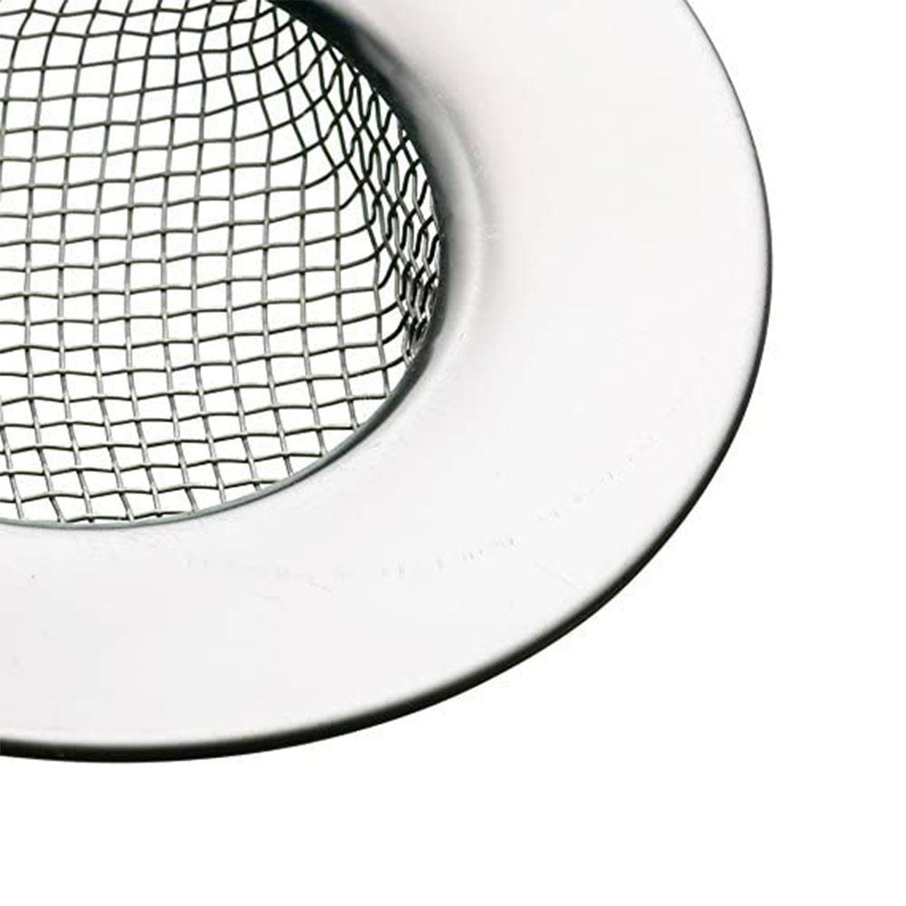 KitchenCraft Mesh Sink Strainer/Shower Drain Hair Catcher 7.5cm - Stainless Steel - Image 2