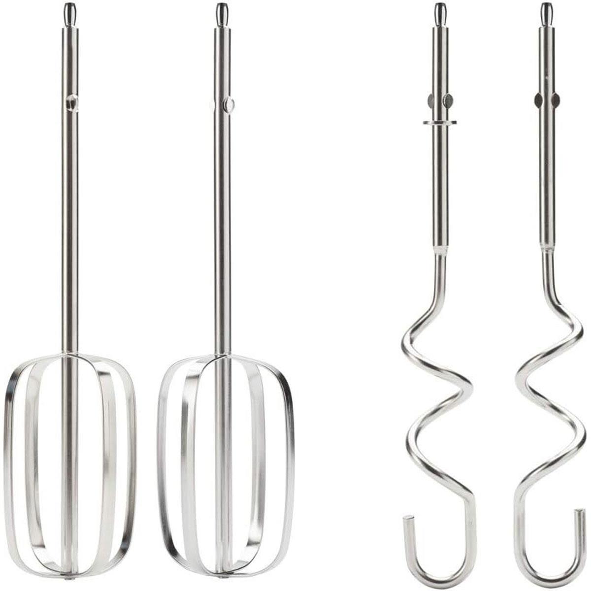 Kenwood Hand Mixer 450W Electric Whisk 5 Speed Stainless Steel Beaters & Kneaders Silver - Image 2