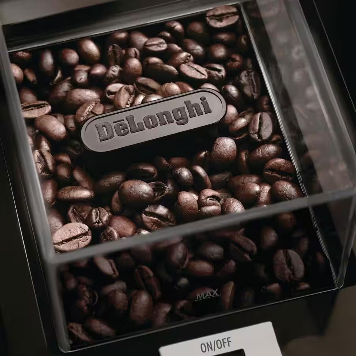 Burr Coffee Grinder 170W Stainless Steel Flat Burr with 16 Grind Settings 120g Bean Hopper 12 Cup Selector - Image 4