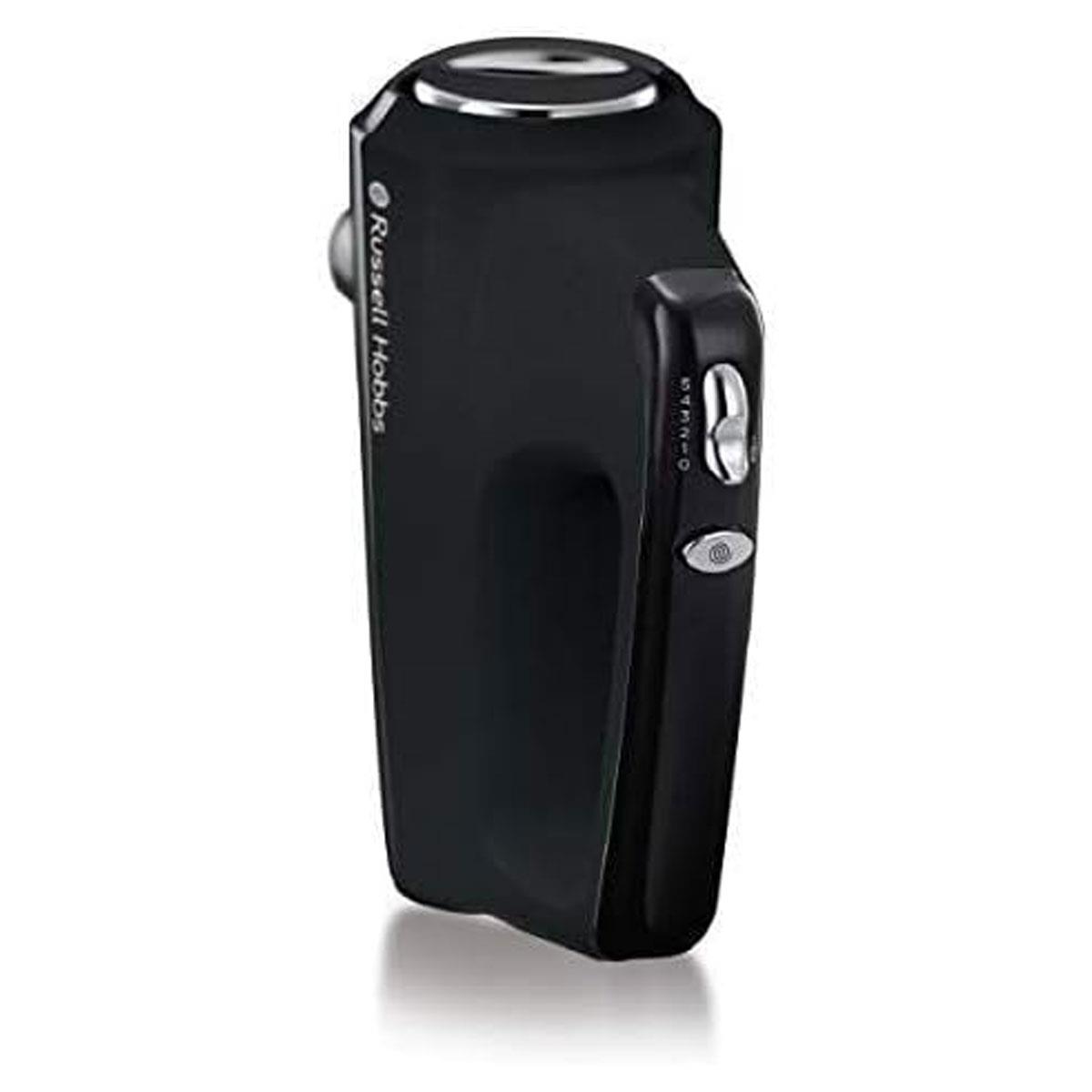 Russell Hobbs Desire Electric Hand Mixer 350W 5-Speed with Turbo Matte Black 2 Beaters & 2 Dough Hooks - Image 7